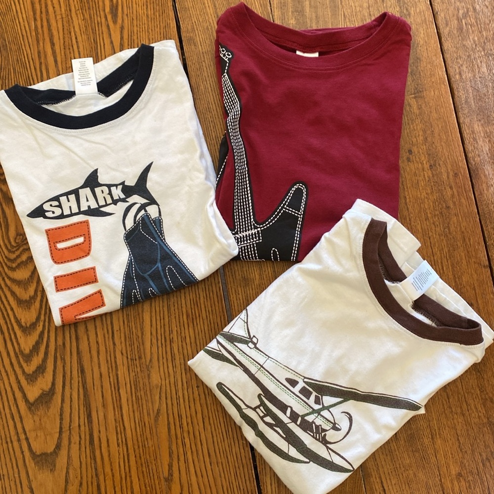 *BUNDLE of THREE** GRAPHIC T-SHIRTS by GYMBOREE Size 12